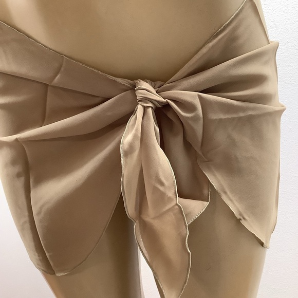 Zuliana Earth Tones Chic Sheer Sarong Wrap Skirt Bundle Of 3. New - Picture 6 of 11